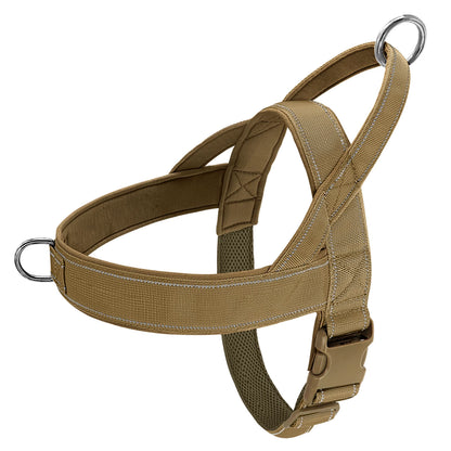 Nylon Durable Dog Harness No Pull Pet Harness with Handle Reflective Training Harness for Small Medium Large Dog German Shepherd
